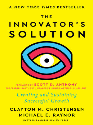 cover image of The Innovator's Solution, with a New Foreword